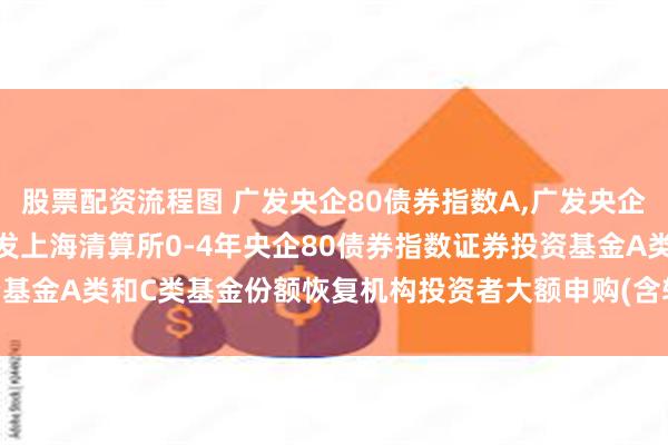 股票配资流程图 广发央企80债券指数A,广发央企80债券指数C: 关于广发上海清算所0-4年央企80债券指数证券投资基金A类和C类基金份额恢复机构投资者大额申购(含转换转入)业务的公告